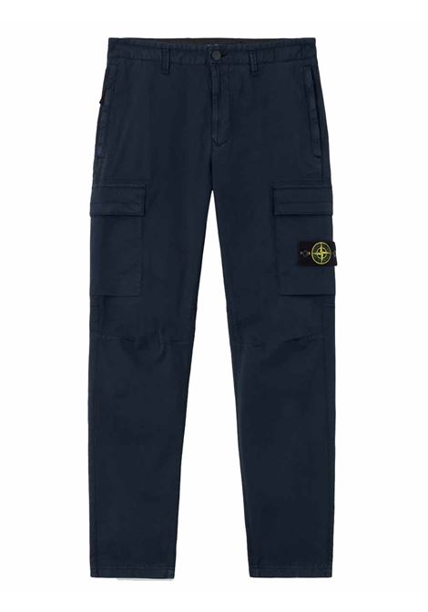 pantaloni 3100031 stretch uomo navy STONE ISLAND | L1S15 3100032 S0A10V0020
